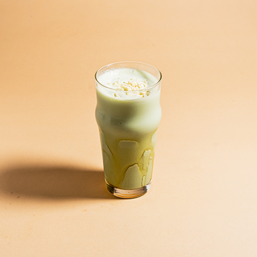 White Chocolate Matcha Shake