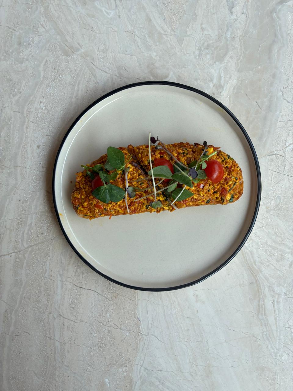 Panner Akuri With Sourdough